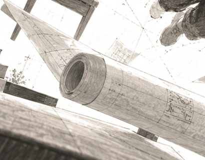 Floating drawing roll
